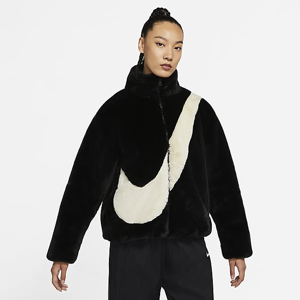 Nike sherpa jacket womens shop